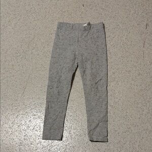 Carter's Gray Leggings with Gold Accents